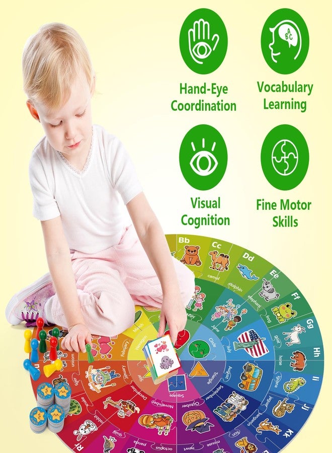 Edulok Floor Puzzles for Kids, Toddler Jigsaw Puzzles, Alphabet ABC Puzzle, Learning Puzzle Games, Kindergarten Educational Toys, Preschool Learning Activities, Homeschool Supplies, Kids Board Games - Image 2